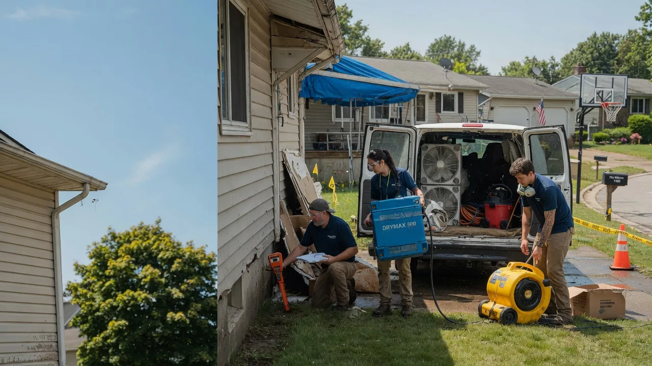 Ceiling Leak Cleanup in Harper, IA near me